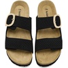 image:imageNAOT Footwear Womens Miami SandalBlack Knit
