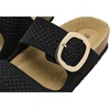 image:imageNAOT Footwear Womens Miami SandalBlack Knit