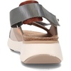 image:imageNAOT Footwear Womens Odyssey SandalBeige Lizard LeatherSoft Chestnut LeatherSoft Silver Leather