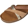 image:imageNAOT Footwear Womens Sophia SandalLatte Brown LeatherCork LeatherRadiant Gold