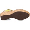 image:imageNAOT Footwear Womens Summer SandalSmoke Gray NubuckSoft Lime Leather