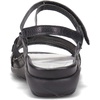 image:imageNAOT Footwear Womens Toi SandalSoft Black LthrMetallic Onyx Lthr