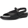 image:imageNAOT Footwear Womens Toka SandalBlack Shiny Leather