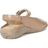 image:imageNAOT Footwear Womens Toka SandalCamel Crinkle Patent Leather