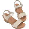 image:imageNAOT Summer RaffiaRadiant Gold LeatherBlonde Raffia