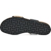 image:imageNAOT Womens Cecile SandalSoft Black LeatherGolden Brown Raffia