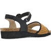 image:imageNAOT Womens Cecile SandalSoft BlackGolden Brown Raffia