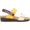image:imageNAOT Womens Eliana SandalIvory  Marigold  Soft Brown