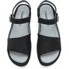 image:imageNAOT Womens Nagoya SandalEbony NubuckBlack Leather