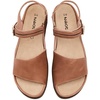 image:imageNAOT Womens Nagoya SandalLatte Brown LeatherSaddle Brown Leather