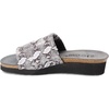 image:imageNaot Womens Alana Wedge SandalBlackWhite Python Stretch