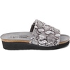 image:imageNaot Womens Alana Wedge SandalBlackWhite Python Stretch