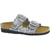 Silver Gray Suede