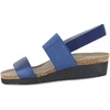 image:imageNAOT Footwear Womens Amy SandalPolar Sea LeatherNavy Elastic