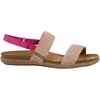Pink Fuchsia Leather/Pink Multi