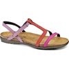 image:imageNAOT Footwear Womens Judith Flat SandalPink Plum NubuckBrick Red NubuckLilac Nubuck