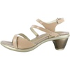 Camel Crinkle Patent Leather