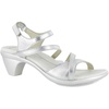 image:imageNAOT Footwear Womens Limit SandalSoft Silver Crinkle Patent Leather