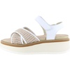image:imageNAOT Footwear Womens Pavlova SandalWhite LeatherSand Raffia