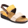 image:imageNAOT Womens Eliana SandalIvory  Marigold  Soft Brown