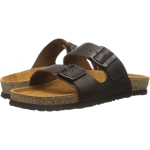 image:imageNAOT Footwear Santa Barbara Womens Slide with Cork Footbed and Arch Comfort and Support  Slip On Lightweight and Perfect for TravelBuffalo Leather