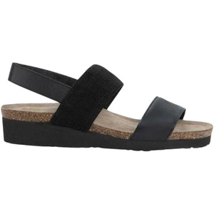 image:imageNAOT Footwear Womens Amy SandalBlack LeatherBlack Elastic