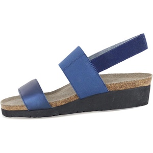 image:imageNAOT Footwear Womens Amy SandalPolar Sea LeatherNavy Elastic
