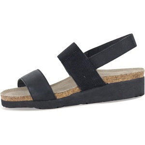 image:imageNAOT Footwear Womens Amy SandalShiny Black LeatherBlack Elastic