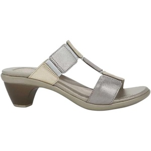 image:imageNAOT Footwear Womens Form SandalSilver Threads LeatherRadiant Gold LeatherSoft Silver Leather