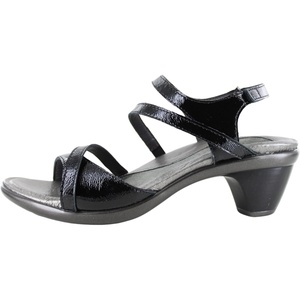image:imageNAOT Footwear Womens Limit SandalBlack Crinkle Patent Leather