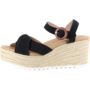 image:imageNAOT Footwear Womens Marbella SandalBlack Velvet Nubuck