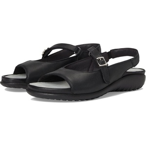image:imageNAOT Footwear Womens Toka SandalBlack Shiny Leather