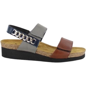 image:imageNAOT Womens Eliana SandalChestnutFoggy GrayInk