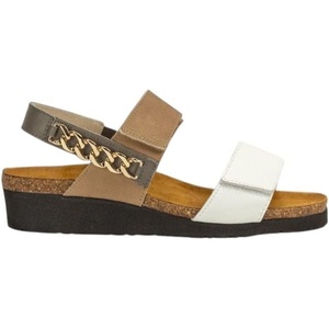 image:imageNAOT Womens Eliana SandalWhiteKhaki BeigeFoggy Gray