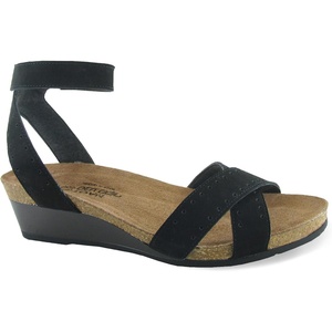 image:imageNAOT Womens Wand SandalBlack Nubuck Brown