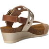 image:imageNAOT Footwear Womens Dynasty Sandal  Leather Cushioning Casual SlipOnCork LeatherRadiant Gold LeatherLatte Brown Leather