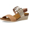 image:imageNAOT Footwear Womens Dynasty Sandal  Leather Cushioning Casual SlipOnCork LeatherRadiant Gold LeatherLatte Brown Leather