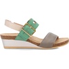 image:imageNAOT Footwear Womens Dynasty Sandal  Leather Cushioning Casual SlipOnFoggy GraySoft JadeSoft Ivory Leather