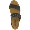 image:imageNAOT Footwear Womens Dynasty Sandal  Leather Cushioning Casual SlipOnJet Black