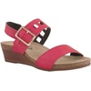 image:imageNAOT Footwear Womens Dynasty Sandal  Leather Cushioning Casual SlipOnKiss Red