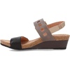 image:imageNAOT Footwear Womens Dynasty Sandal  Leather Cushioning Casual SlipOnSoft Black LthrFoggy Gray LthrSoft Beige Lthr