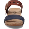 image:imageNAOT Footwear Womens Dynasty Sandal  Leather Cushioning Casual SlipOnSoft Ink LthrSoft Chestnut LthrSoft White Lthr