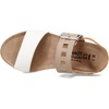 image:imageNAOT Footwear Womens Dynasty Sandal  Leather Cushioning Casual SlipOnSoft White LthrSoft Beige LthrMarigold Lthr