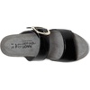image:imageNAOT Womens Magic Sandal  Leather BuckleBlack Crinkle Patent Leather
