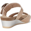 image:imageNAOT Womens Magic Sandal  Leather BuckleCamel Crinkle Patent Leather