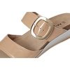 image:imageNAOT Womens Magic Sandal  Leather BuckleCamel Crinkle Patent Leather