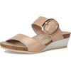 image:imageNAOT Womens Magic Sandal  Leather BuckleCamel Crinkle Patent Leather
