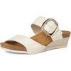image:imageNAOT Womens Magic Sandal  Leather BuckleIvory Crinkle Patent Leather