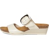 image:imageNAOT Womens Magic Sandal  Leather BuckleIvory Crinkle Patent Leather