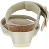 image:imageNAOT Womens Magic Sandal  Leather BucklePlatinum Striped Leather